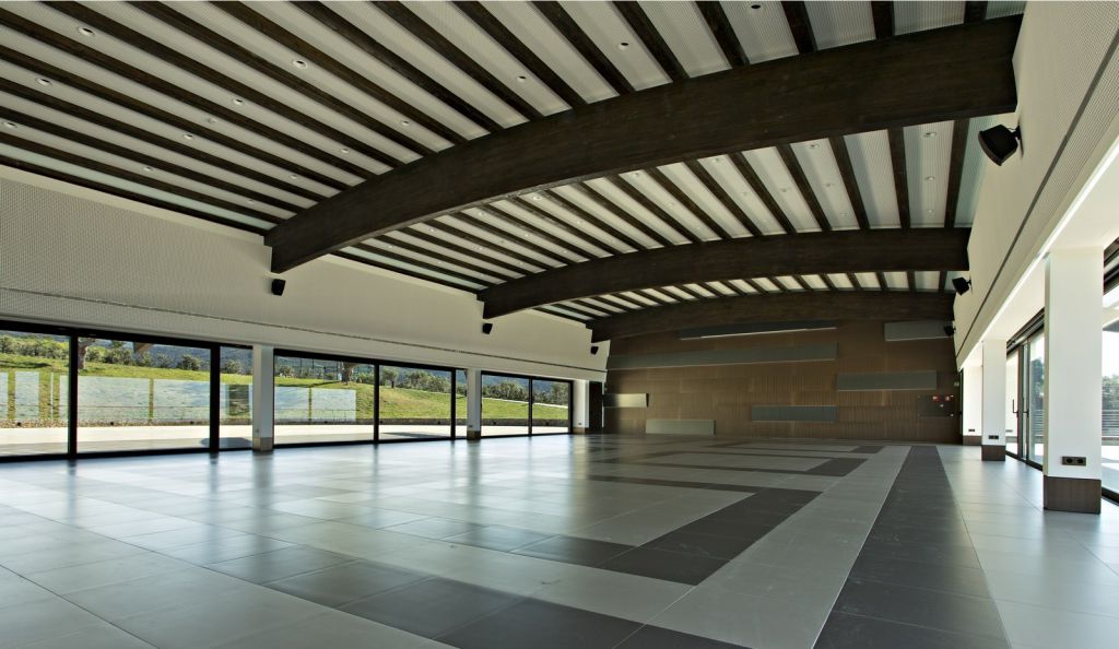 Sala interior diàfana de Can Xiquet
